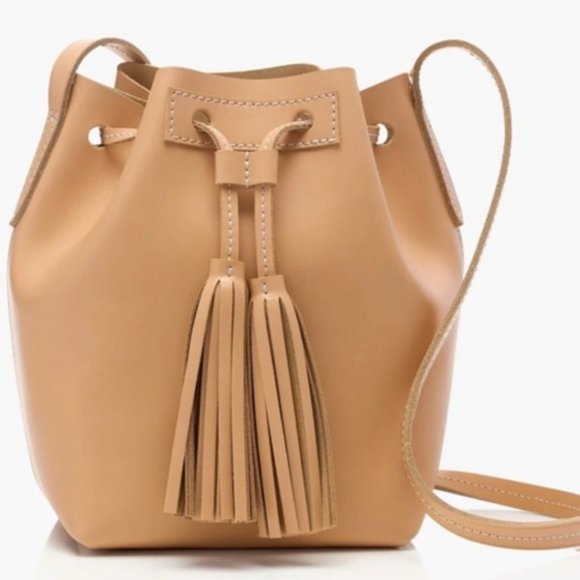 J .Crew mini leather bucket bag Style E8032 - Picture 8 of 8